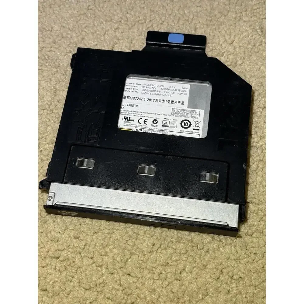Dell Modular Bay DVD-ROM Drive UJ8E0B DP/N 0PX7DY for Latitude E-Series
